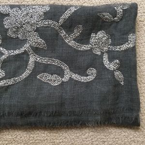 NWT wool & silk blend wrap scarf